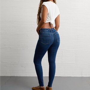 American Eagle Outfitters Dark Blue Jeggings